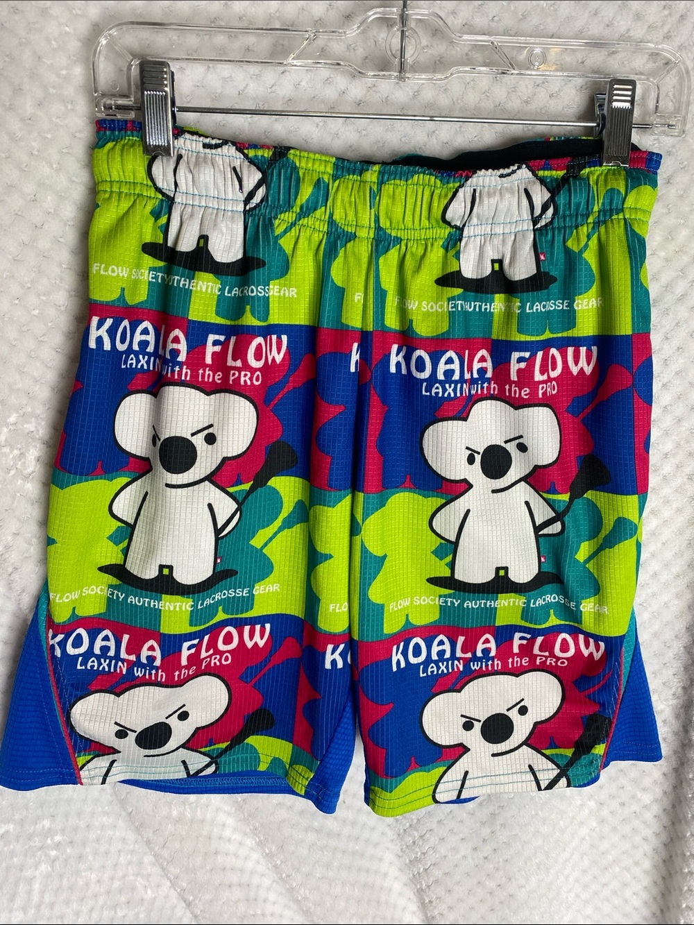 Flow Society Koala Graphic Lacrosse Shorts